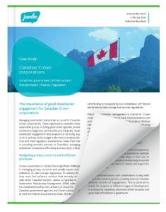 Caso Jambo - Empresas públicas canadienses