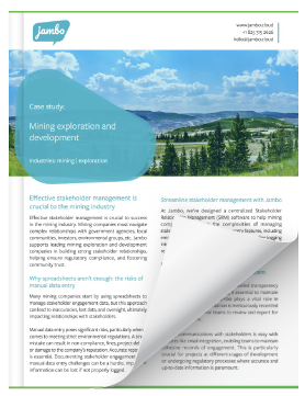 Case Study Download - Mining Exploration and Development