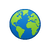 icon of a globe-1
