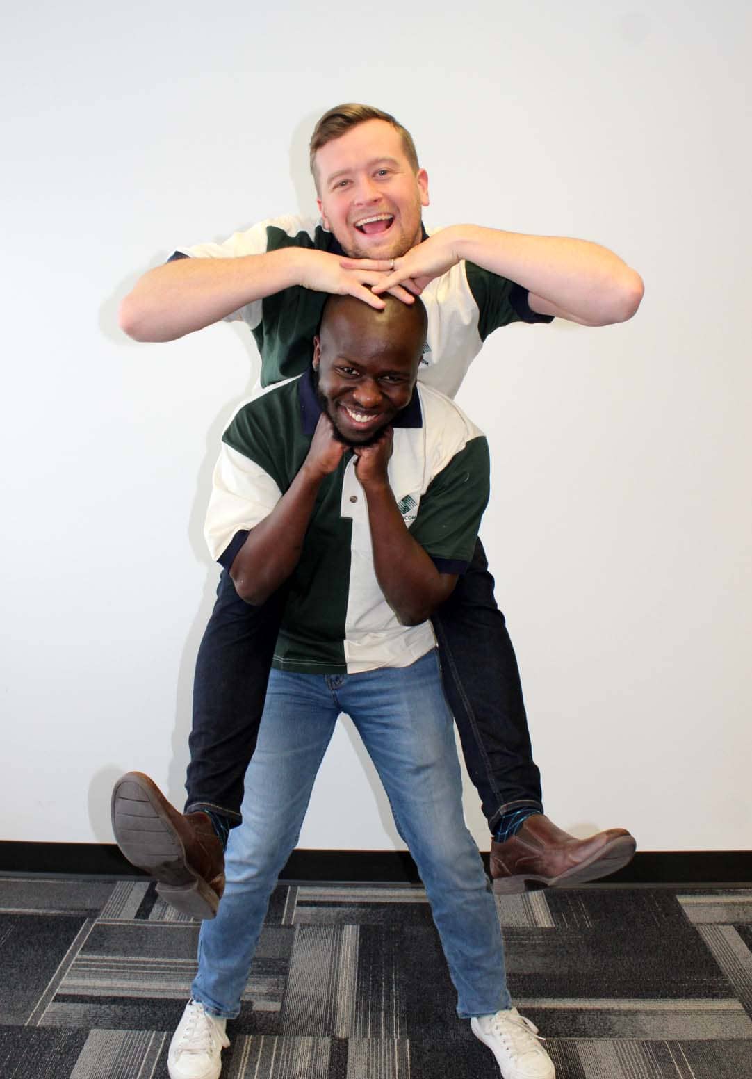 David & David messing around