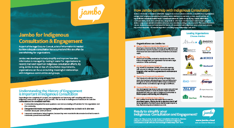 Jambo for Indigenous Consultation