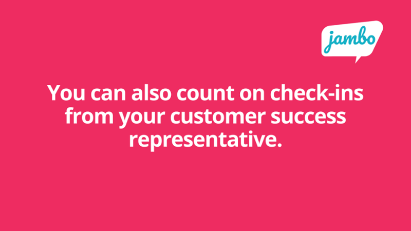Jambo stakeholder relationship management software has a customer success team that supports you the entire time