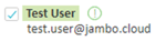 Newly added contacts