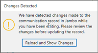 Changes detected