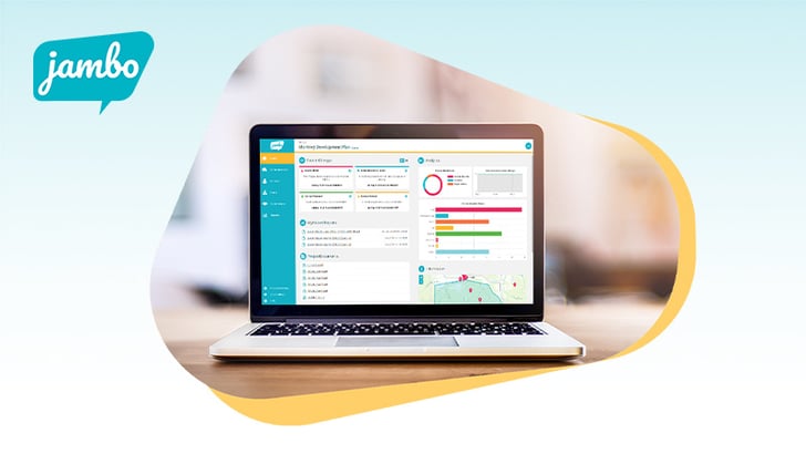 Jambo Stakeholder Relationship Management software dashboard