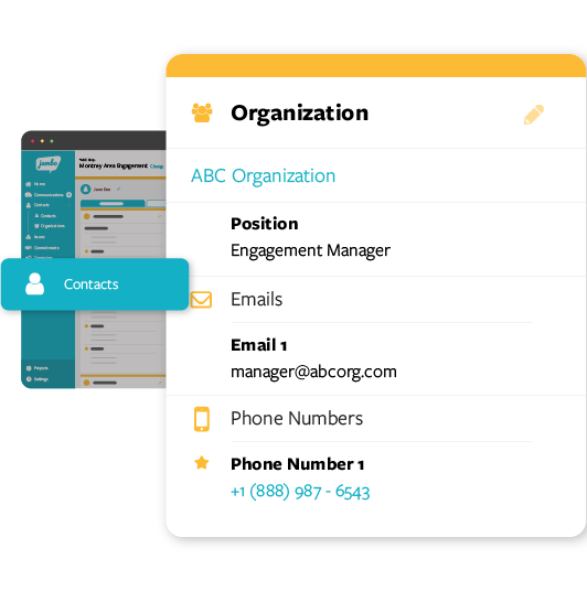 stakeholder profile management health