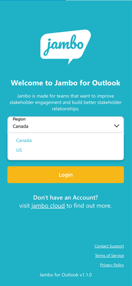 logging in to Jambo Nov 2023