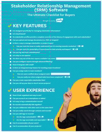 SRM-software-Buying-Checklist